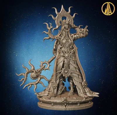 Monolith Arts - Whispering Forest - Sun Priestess #3 - DnD/TTRPG Figur/Miniatur