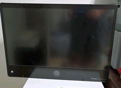Clinton Electronics CE-M21A-B-PIR 21'' Public View Monitor w/ Integrated Webcam