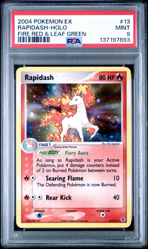 Rapidash graded PSA 9 for sale on eBay