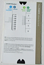 RARE Weight Watchers Points Finder Slider Card MY WW Calculator Slide NICE SIZE