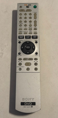Original SONY Fernbedienung RMT-D217P DVD Remote Control