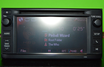 13 Toyota Highlander 57055 CD Player Radio Touchscreen Receiver 86140-0E110