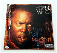 Killer Mike Autographed Signed Monster Album Cover LP ACOA
