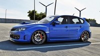 Maxton Design Frontlippe V.1 Passend FüR Subaru Impreza Wrx Sti Mk3 Schwarz Hoch