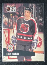 1991-92 Pro Set - Joe Sakic #315 French