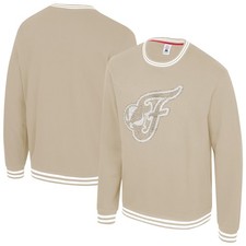Unisex-Stadium Essentials Tan Indiana Fever Club Level Chenille Pullover