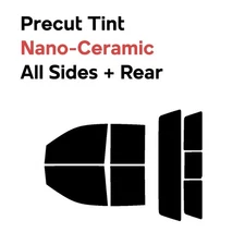 Precut Window Film Car Tint for Chevrolet Silverado 2500 2015-2019 Double Cab