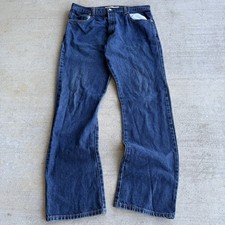 Vintage Y2K Levi's 517 Flare Denim Jeans Made In Usa Bootcut Denim Jeans 38x34