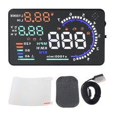 Car Headup Display 5.5 Large Screen Obd Ii Car Hud Display Auto Windshied