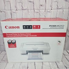 Canon PIXMA MG2522 All-in-One Inkjet Printer White Print Copy Scan Home Office