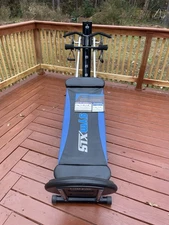 Chuck Norris Total Gym XLS With Wing Bar, Squat, Wall Chart