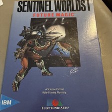 Sentinel Worlds I: Future Magic PC/IBM, 1988 Big Box, Dual Media - CIB