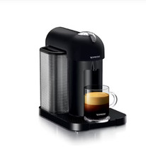 Nespresso Vertuo Coffee Maker Matte Black Fast Heat 5 Sizes Large Tank
