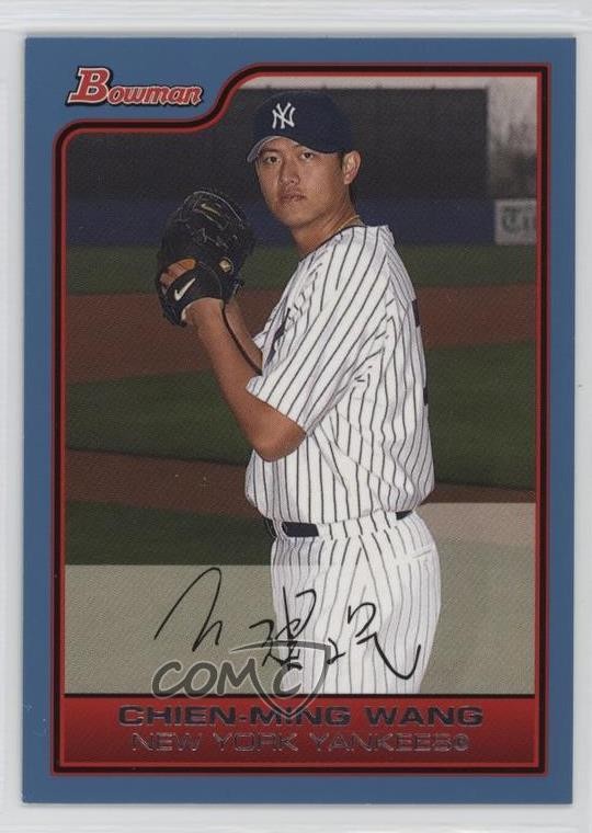 2006 Bowman Blue 12/500 Chien-Ming Wang #116 9v7