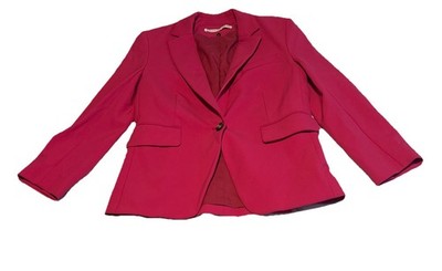 Veronica Beard Women s Hot Pink Blazer Size Tag Cut Out Probably Around Size 2-4
