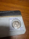 1969-D KENNEDY HALF DOLLAR, 40% SILVER, AU/MS DETAILS, CIRCULATED, NOT CLEANED
