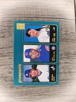 2001 Topps - Prospects Josh Hamilton, Corey Patterson, Chin-Feng Chen #362