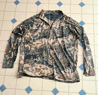 Sitka Core Merino 1/2 Zip XXL Long Sleeve Shirt Optifade Open Country Camo