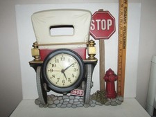 Vintage 1975 Burwood New Haven Wall Quartz Clock 1908 Ford Car Model A - Works Vintage 1975 Burwood New Haven Wall Quartz Clock 1908 Ford Car Model A - Works