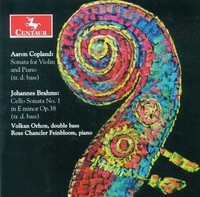 Copland / Brahms / O - Sonata For Violin Piano - Cd - G3Z
