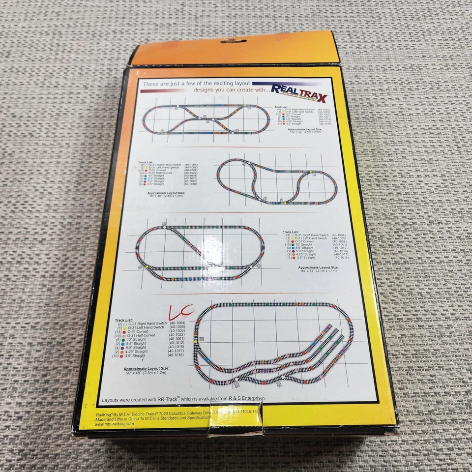 MTH RailKing RealTrax Operating O-31 Right Hand Switch 40-1004 O Gauge Turnout - Image 4 of 4