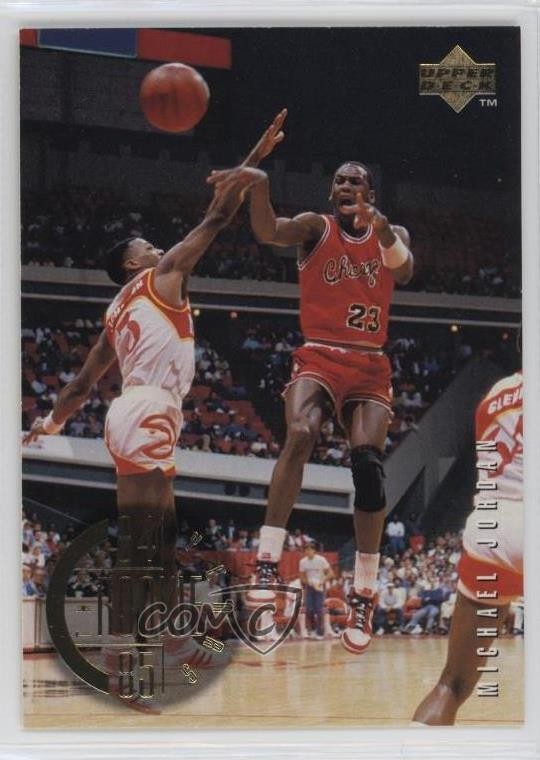 1995-96 Upper Deck The Rookie Years Michael Jordan #137 HOF