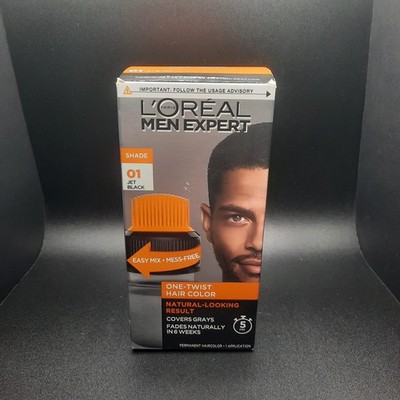 L Oreal Paris Men Expert One Twist Hair Color 01 Jet Black
