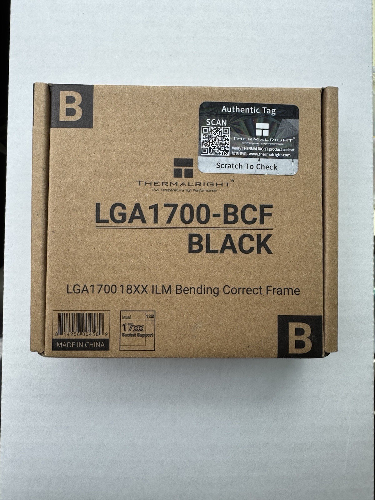 Thermalright LGA1700-BCF CPU Contact Frame for Intel 12/13/14th Gen Anti-Bend