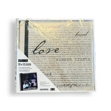 Love Scrapbook, Customizable Album, 12 x 12 in, Valentine's Day, NEW unused