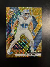 2025 Panini Mosaic Jack Campbell Yellow Reactive- Lions