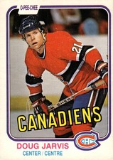 1981-82 O-Pee-Chee #184 Doug Jarvis