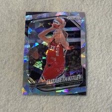 2025 Panini Prizm WNBA Elizabeth Kitley CRACKED ICE PRIZM # 41 Aces