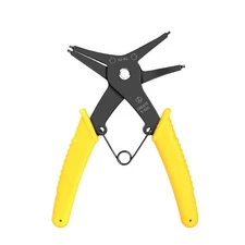 2-in-1 Internal External Snap Ring Plier Circlip Removal Tool with Spring Handle