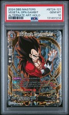 SS4 Vegeta Opening Gambit BT24-121 Alternate Gold Rare Beyond Generations PSA 10
