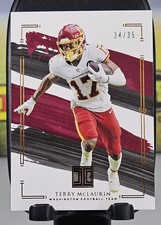 2021 Panini Impeccable - #98 Terry McLaurin SP /35