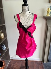 Victoria's Secret Gold Label Vintage Lace Embellished Chemise Lingerie 90s Small