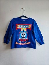 Thomas the Tank Engine Tee, Vintage 90s/Y2K, Size 2T, Long Sleeve