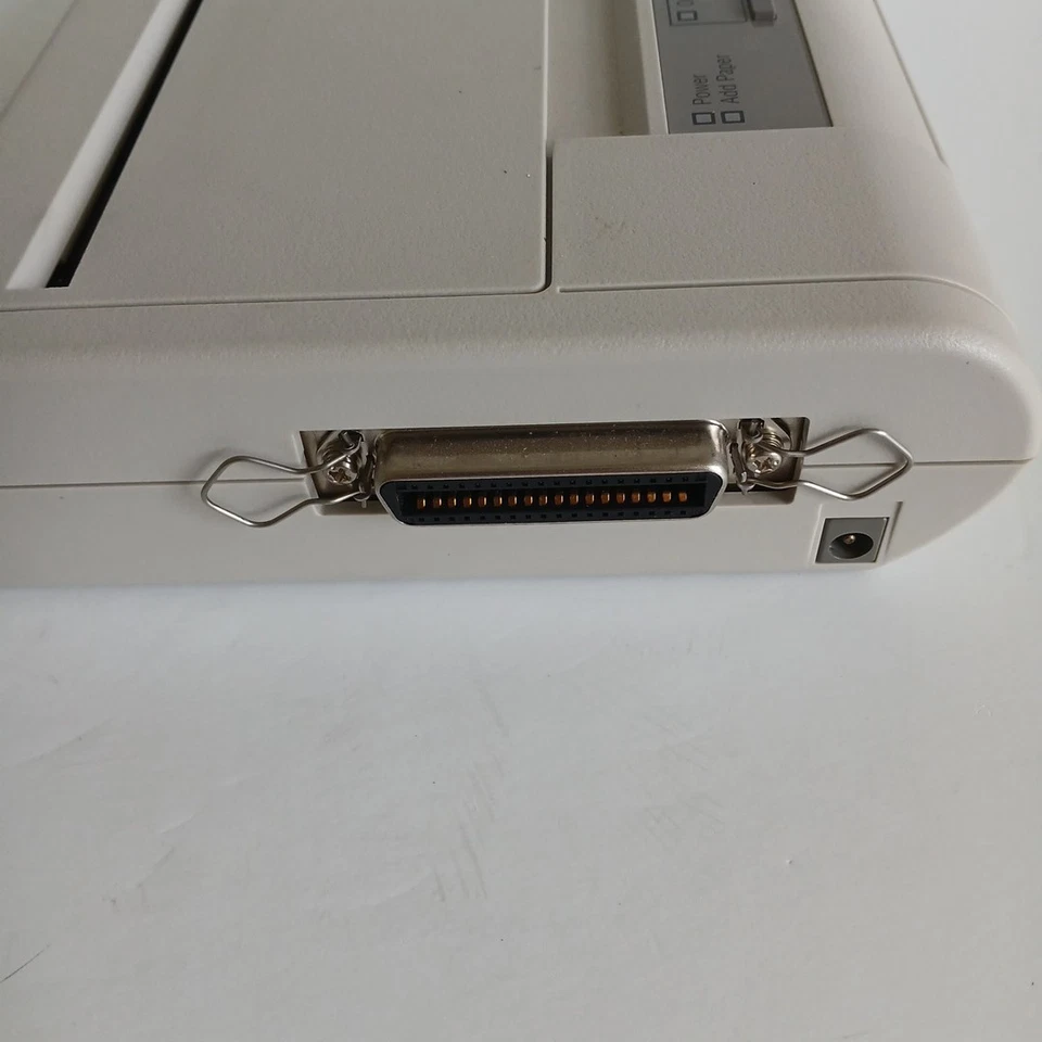 Vintage Kodak Diconix 150 Plus Portable Printer With Adapter And Cable W/Bag  - Image 4 of 4