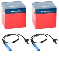 2X Bremi ABS-SENSOREN Vorne Passend FÜR BMW 5 6 Links+Rechts | 50350
