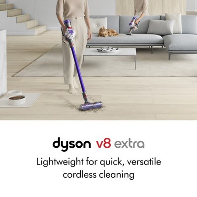 Dyson SV25 V8 Extra Cordless Vacuum | Purple | Refurbished | eBay