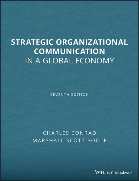 Strategic Organizational Communication | In A Global Economy | Conrad (U. A.)-image