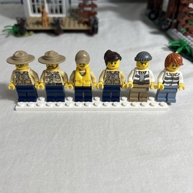 LEGO City 60069 Swamp Police Station 99% + 60182 Pickup & Caravan 99% READ