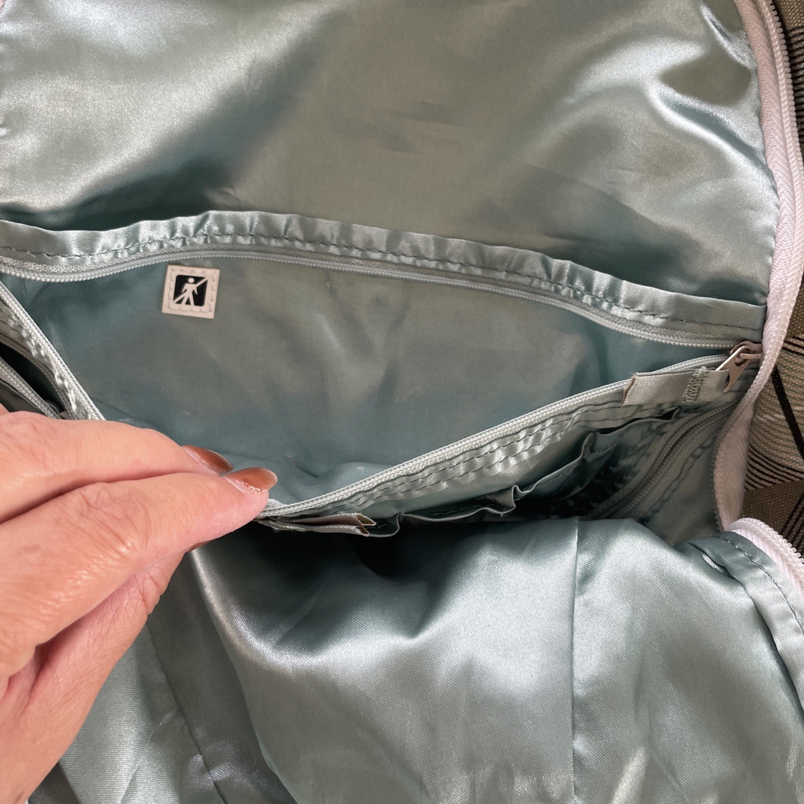 Ogio Patterned Backpack with Front Zip Pocket - image 4