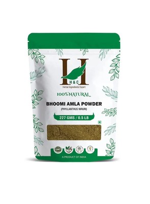 H&C Herbal Ingredients Expert Natürliches Bhoomi-Amla-Pulver 227 g FS