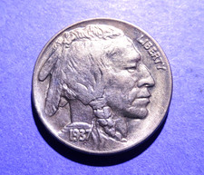 1937 Buffalo Nickel  Ch. BU  PRICE DROP