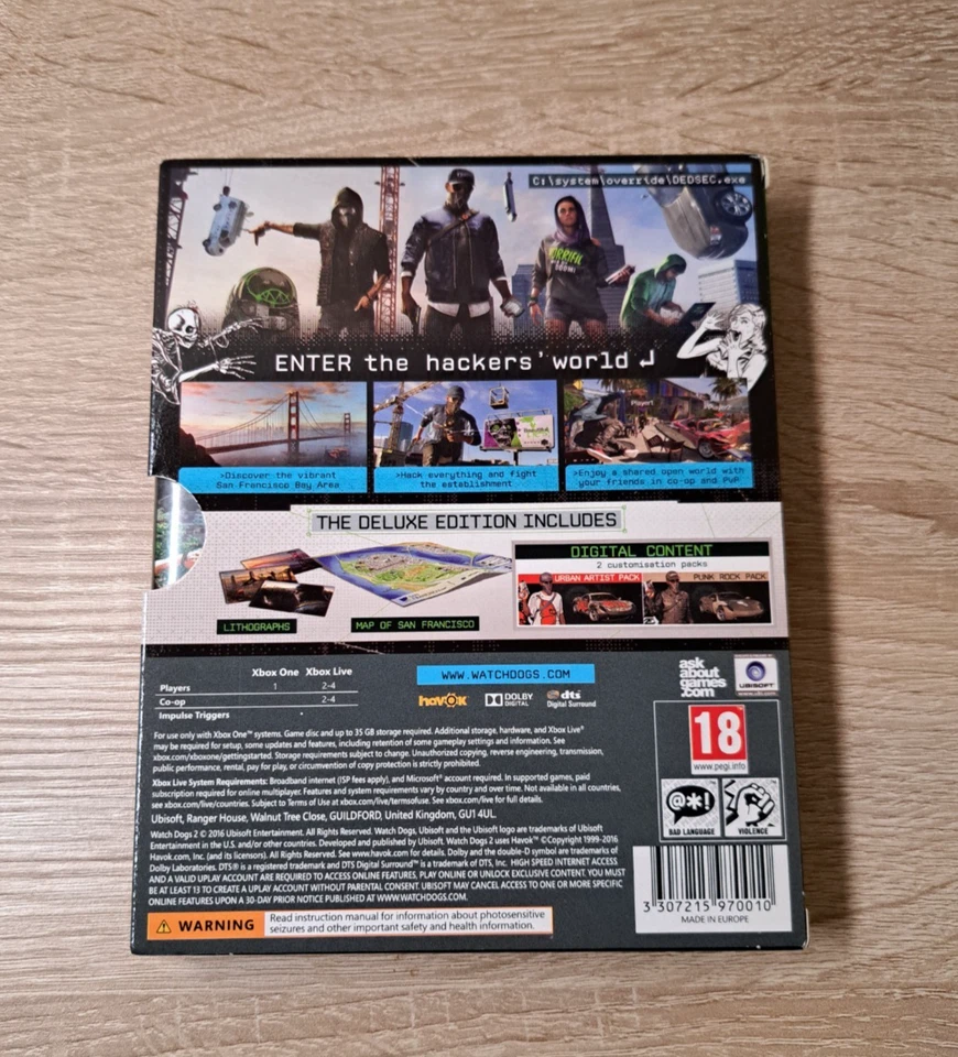 Watch Dogs 2 - Deluxe Edition - Xbox One - Image 4 of 4