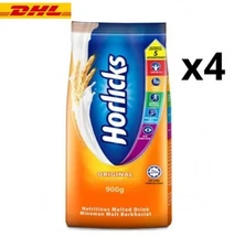 Horlicks Original Nutritious Malted Drink for Children Kids Growth - 900g x 4