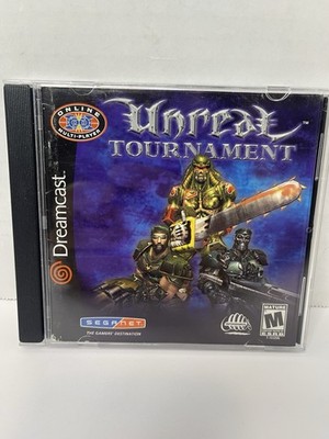 Unreal Tournament Sega Dreamcast NTSC-U/C Tested - Manual & Disc ONLY