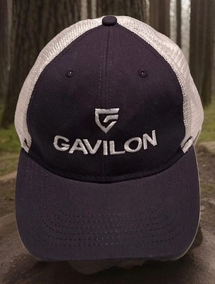 Gavilon Grain Hat Cap Marketing Snap Back Trucker Mesh Blue White Farm Adult EUC