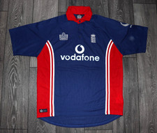 CRICKET SHIRT ENGLAND NATIONAL TEAM 2000/2002 VODAFONE ADMIRAL JERSEY SIZE LARGE